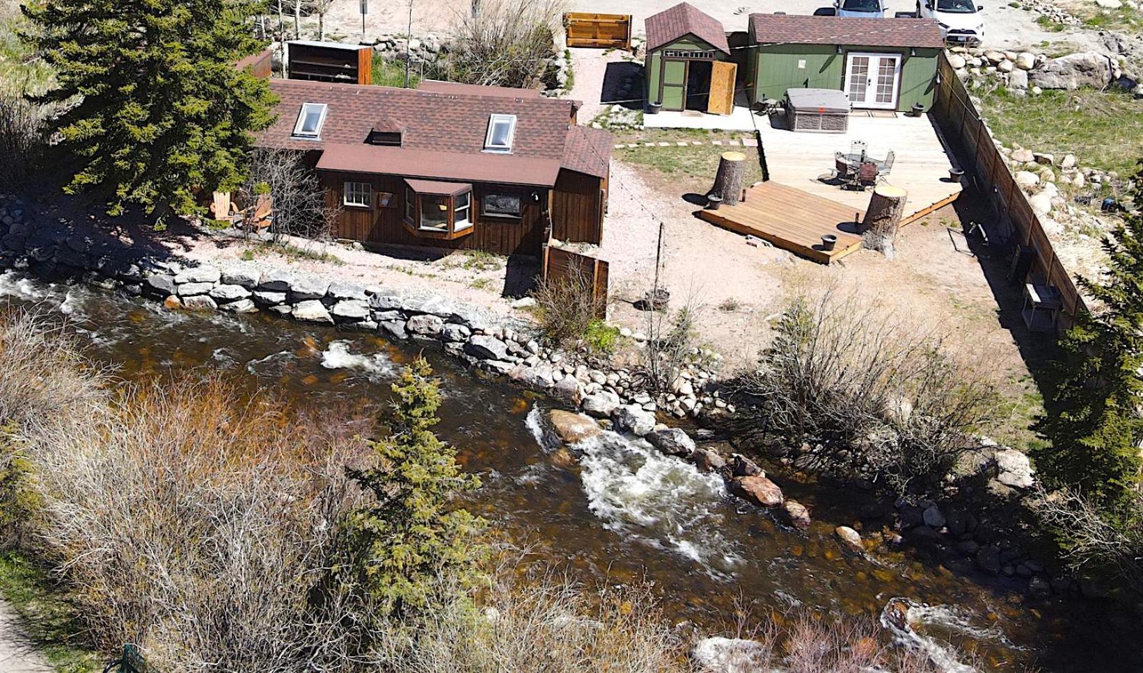 Thorpe On The Water. Creekside Nederland Cabin. Exteriör bild
